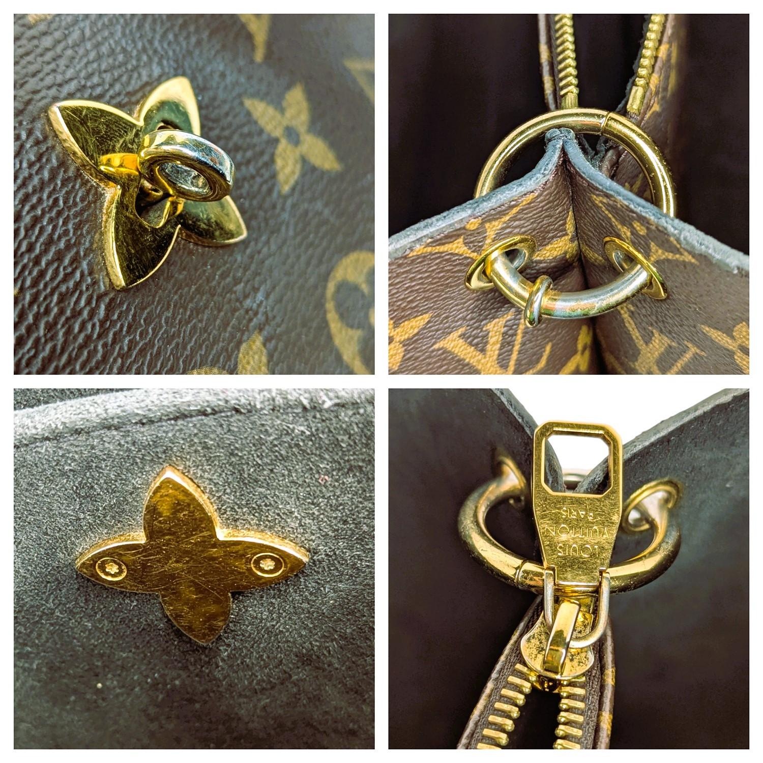 Louis Vuitton Monogram Canvas Flower MM Tote 5