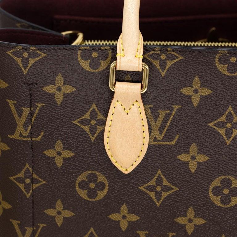 Louis Vuitton Monogram Canvas Flower Tote Top Handle Shoulder Bag, 2018. 7