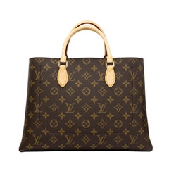 Louis Vuitton Monogram Canvas Flower Tote Top Handle Shoulder Bag, 2018.