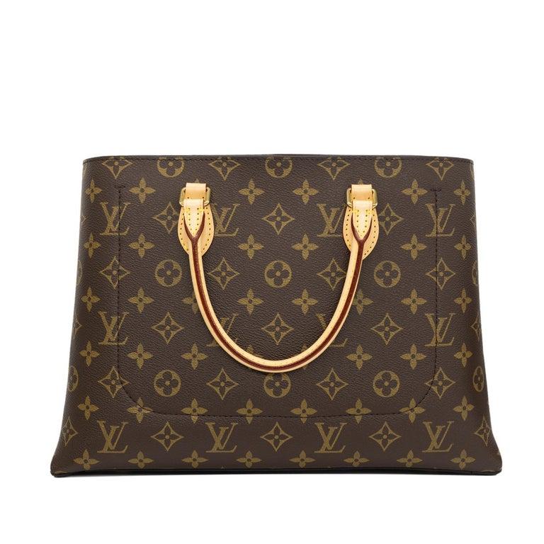 Louis Vuitton Monogram Canvas Flower Tote Top Handle Shoulder Bag, 2018. 1