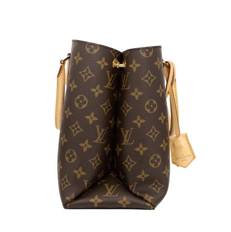 Louis Vuitton Monogram Canvas Flower Tote Top Handle Shoulder Bag, 2018. 2