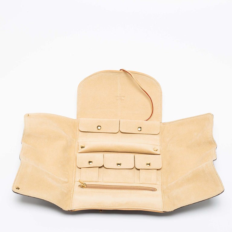Louis Vuitton Monogram Canvas Folding Jewelry Case at 1stDibs