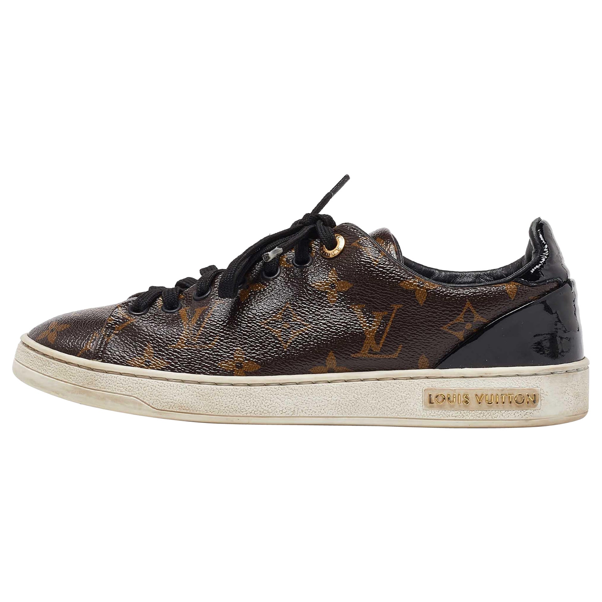 Louis Vuitton Monogram Canvas Frontrow Sneakers Size 38