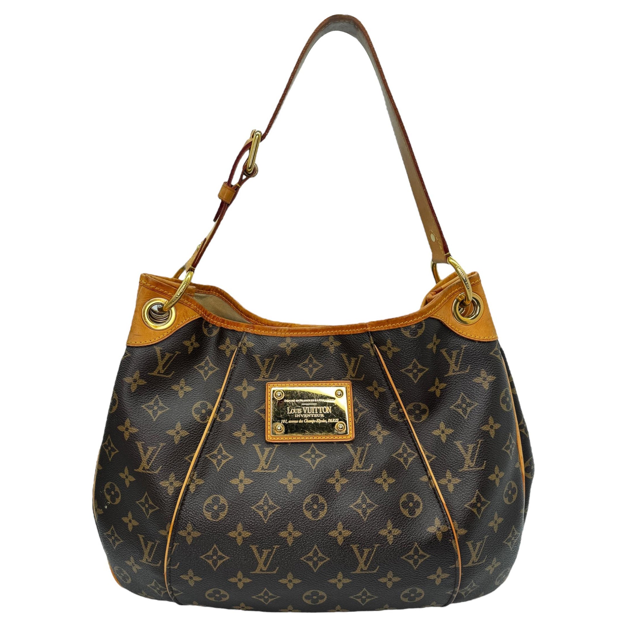Louis Vuitton Monogram Tela Galleria PM Hobo
