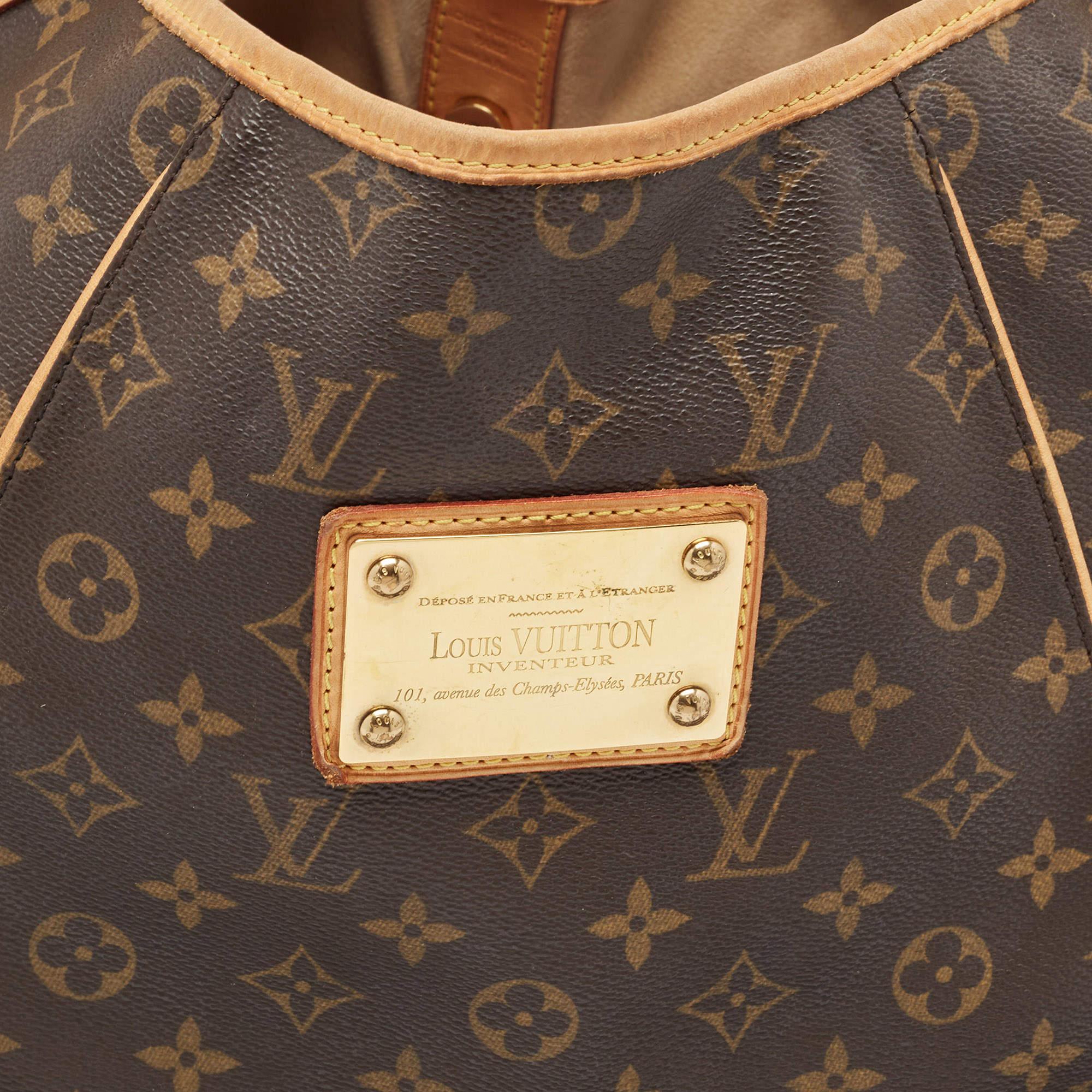 Louis Vuitton Monogram Canvas Galliera GM Bag For Sale 12