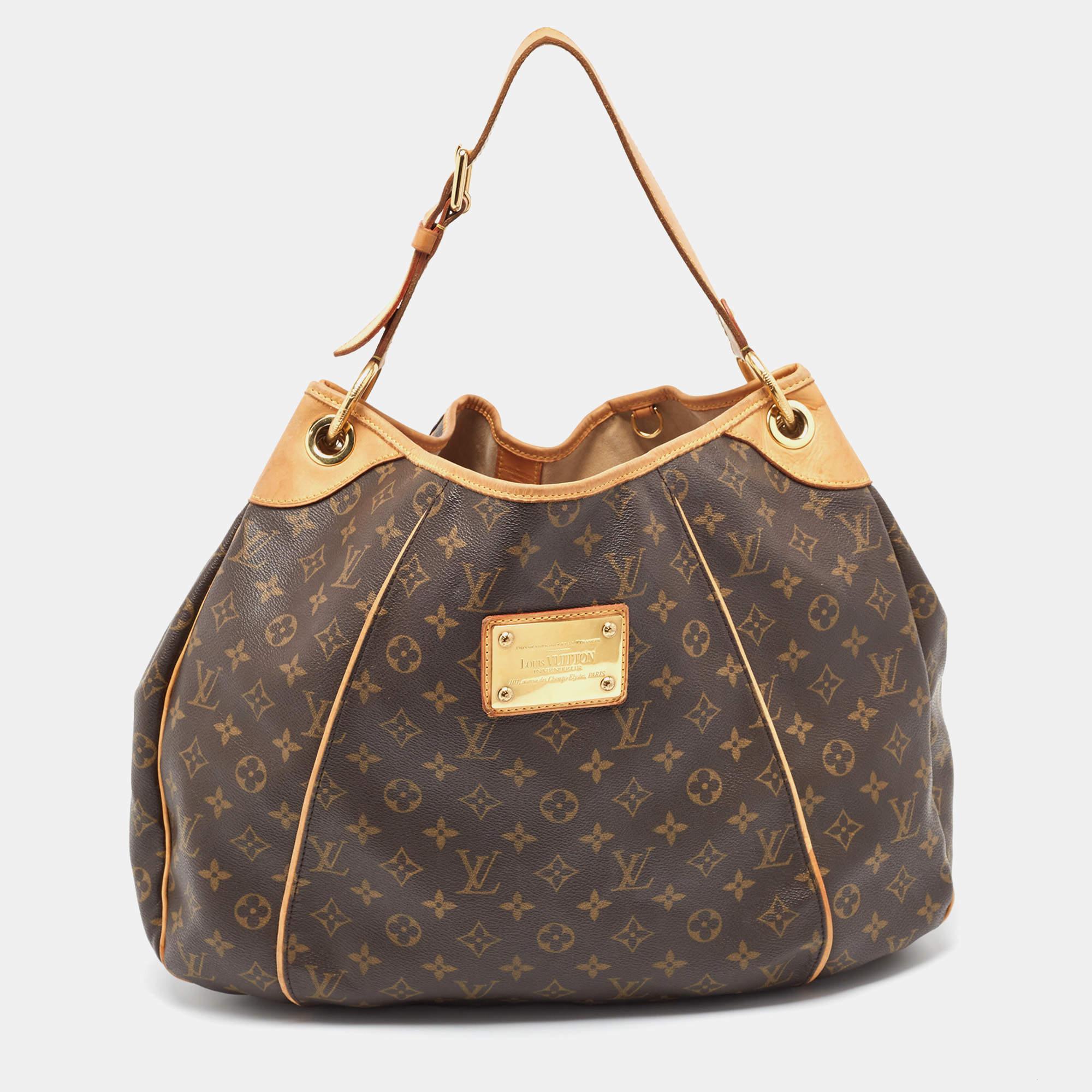 Louis Vuitton Monogram Canvas Galliera GM Bag For Sale 13