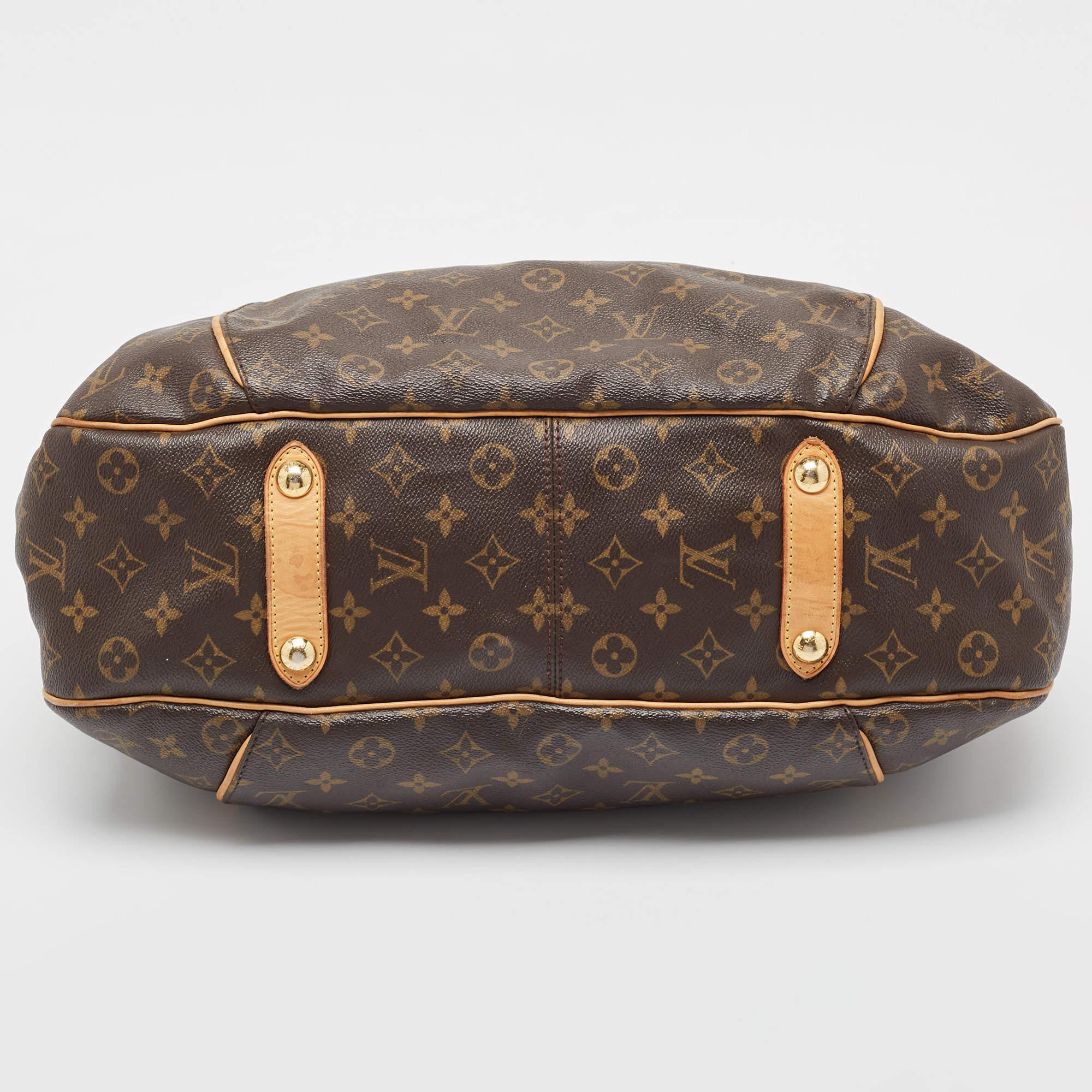 Louis Vuitton Monogram Canvas Galliera GM Bag For Sale 15