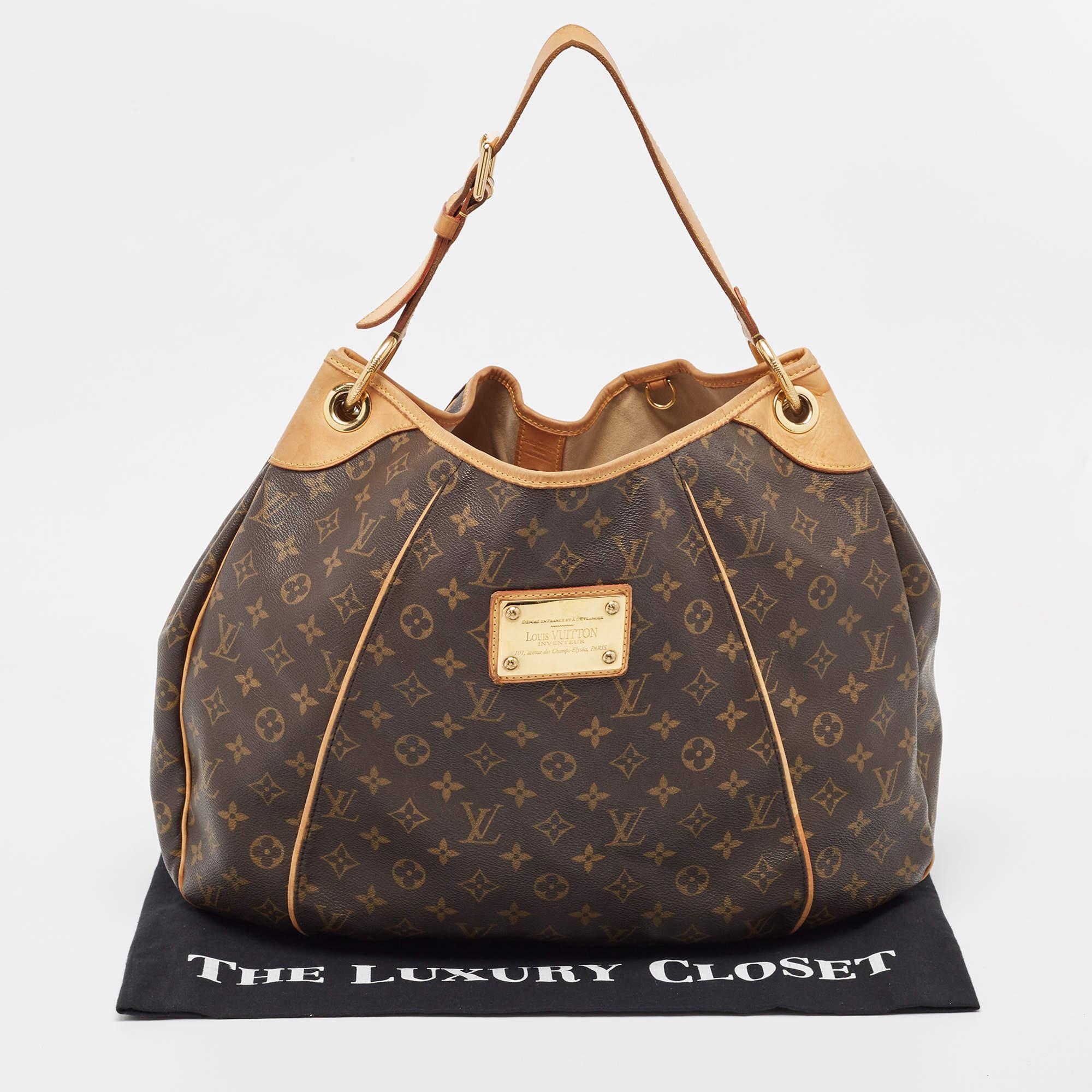 Louis Vuitton Monogram Canvas Galliera GM Bag For Sale 16