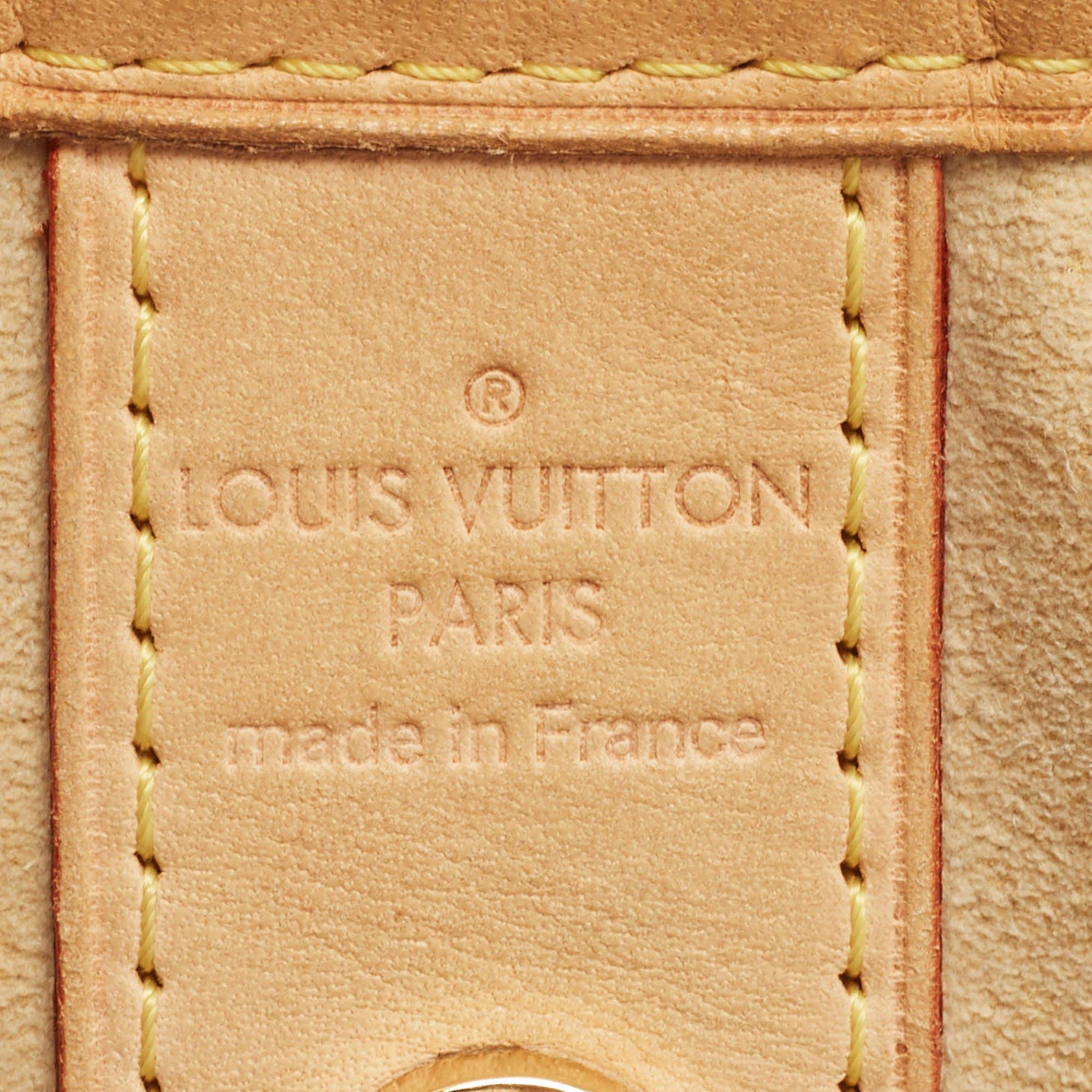 Louis Vuitton Monogram Canvas Galliera GM Bag 1