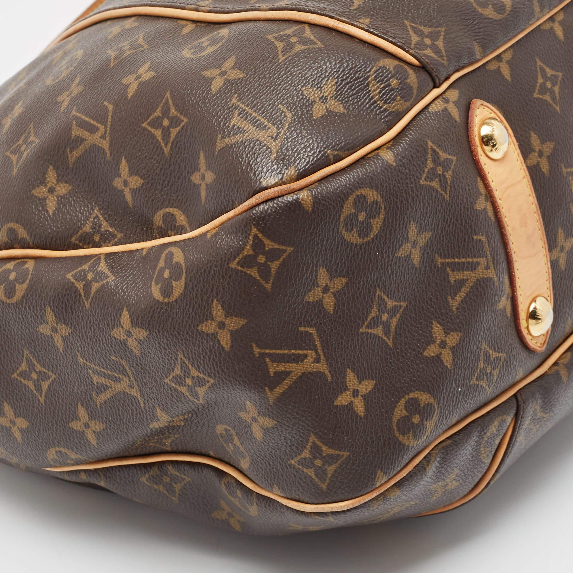 Louis Vuitton Monogram Canvas Galliera GM Bag For Sale 1