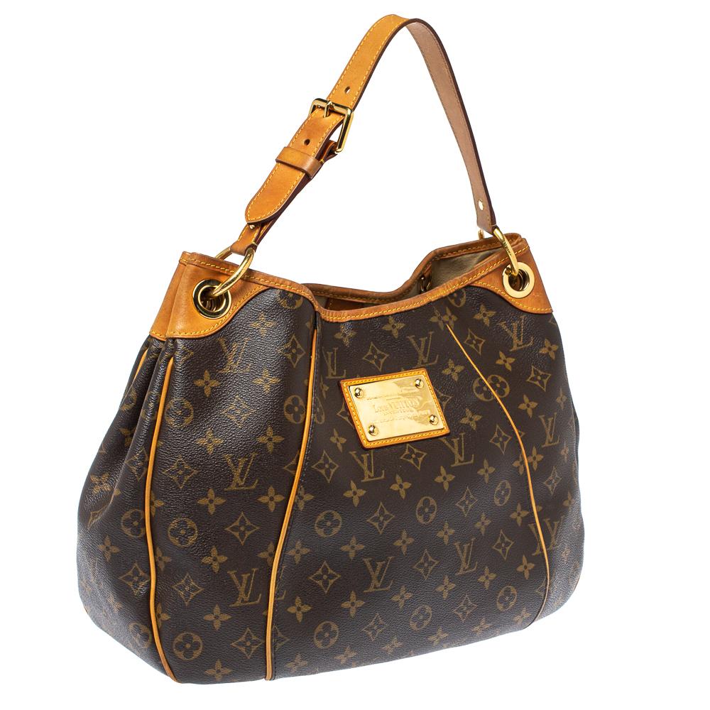 Louis Vuitton Monogram Canvas Galliera PM Tasche im Zustand „Gut“ in Dubai, Al Qouz 2