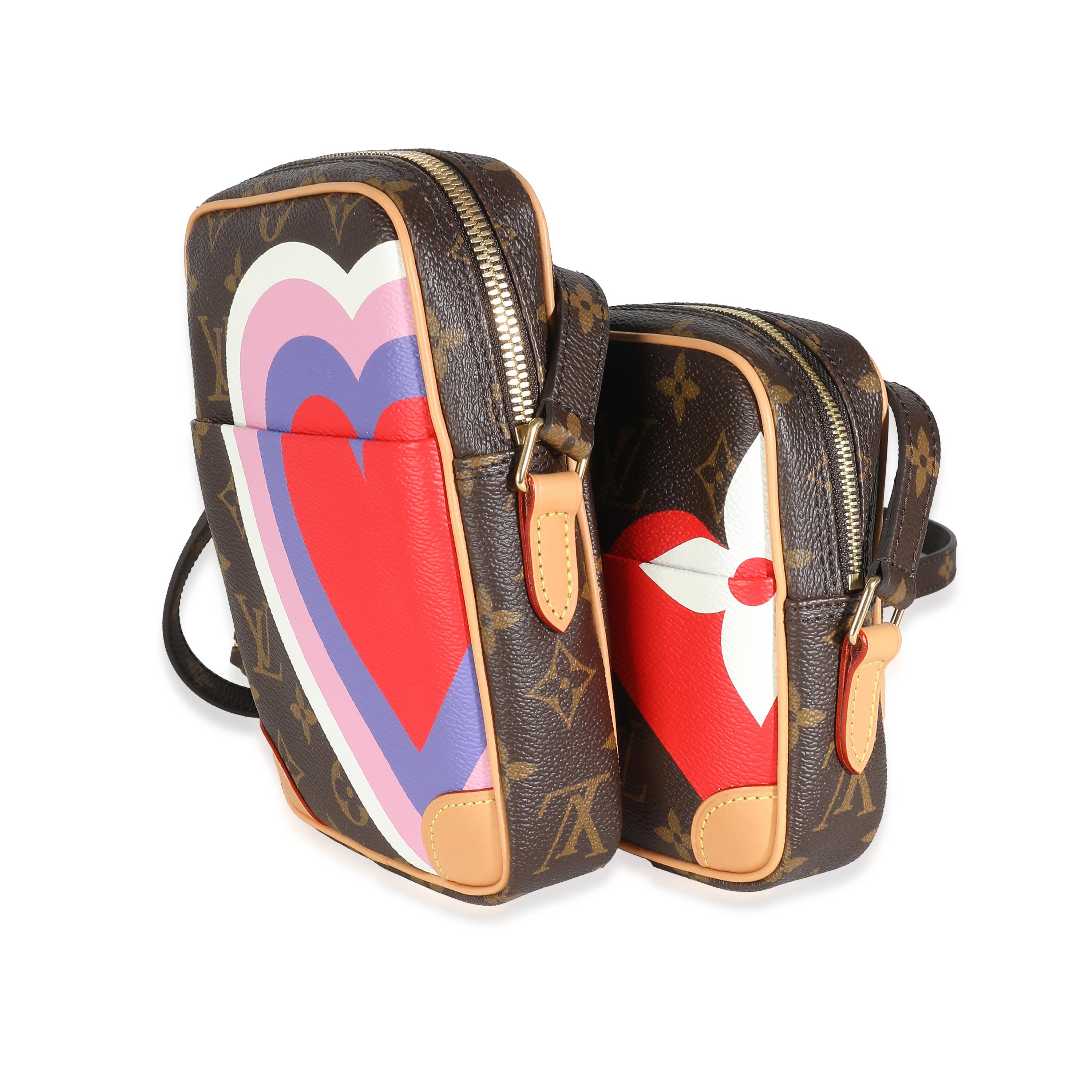 Brown Louis Vuitton Monogram Canvas Game On Paname Set For Sale