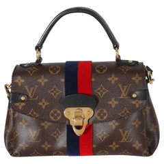 Louis Vuitton Virgil Abloh Nigo Brown Giant Damier Ebene & Drip Monogram Coated Canvas NIL Messenger Gold Hardware, 2021, Handbag