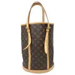Louis Vuitton Monogram Canvas GM Bucket Bag With Pochette 