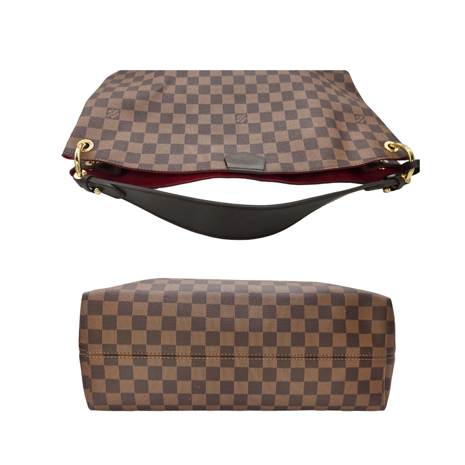 Women's Louis Vuitton Monogram Canvas Graceful MM Hobo Bag
