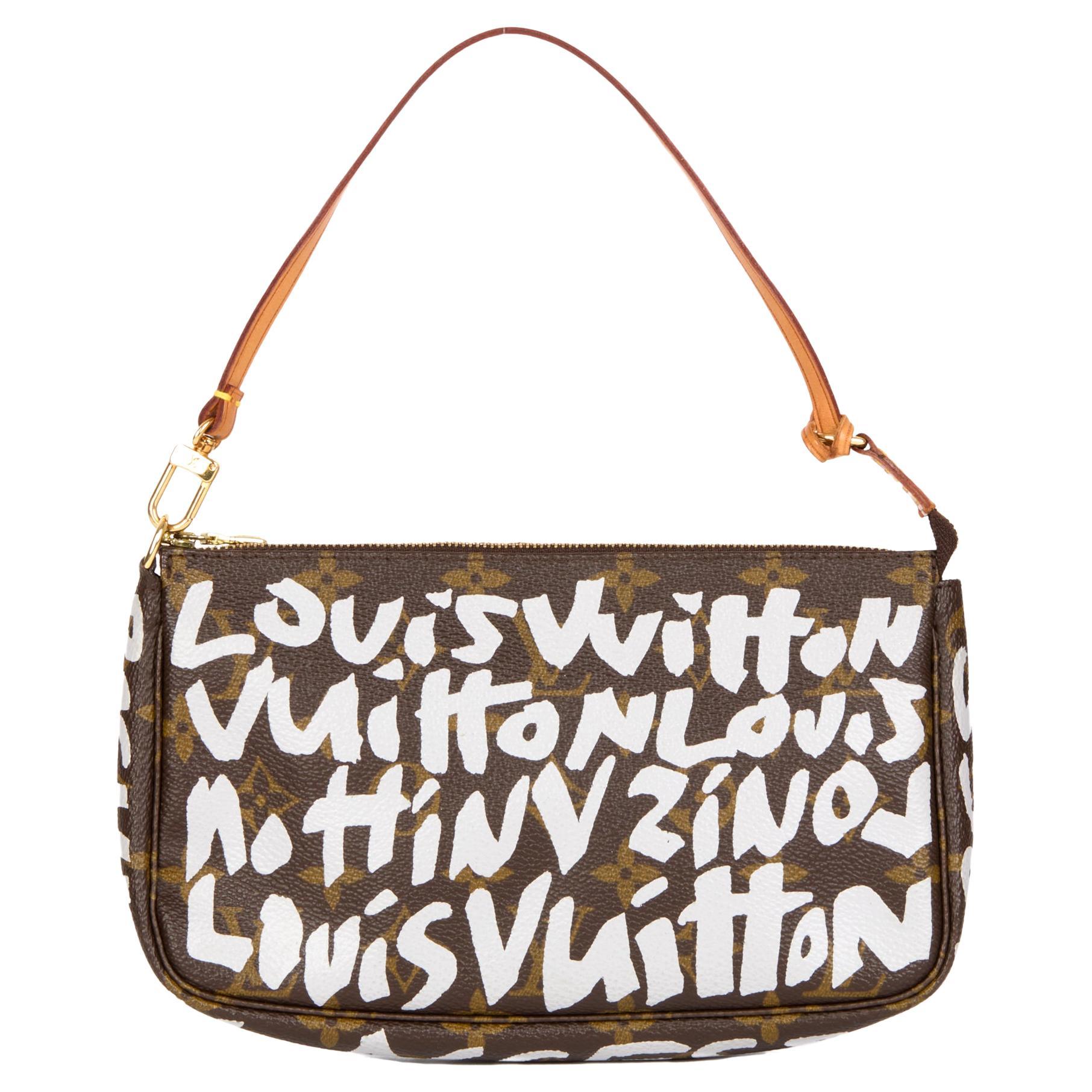 LOUIS VUITTON Monogram Canvas Graffiti Stephen Sprouse Pochette Accessoires