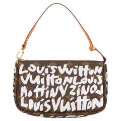 Louis Vuitton Stephen Sprouse Black Graffiti Alma Long Horizontal 7lk412s