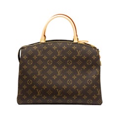 Umhängetasche aus Segeltuch mit Monogramm und Grand Palais-Griff von Louis Vuitton, 2021.