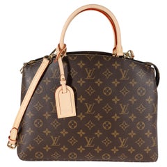 LOUIS VUITTON Brown Monogram Coated Canvas Pochette Clés XL at 1stDibs