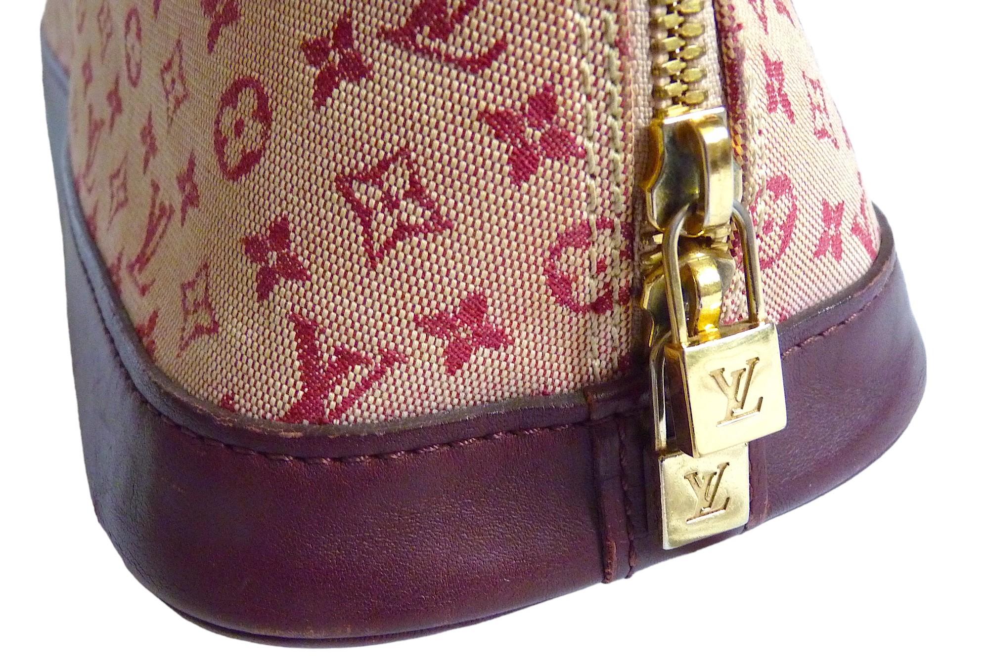Brown LOUIS VUITTON Monogram Canvas Handbag Vintage from the 1990's
