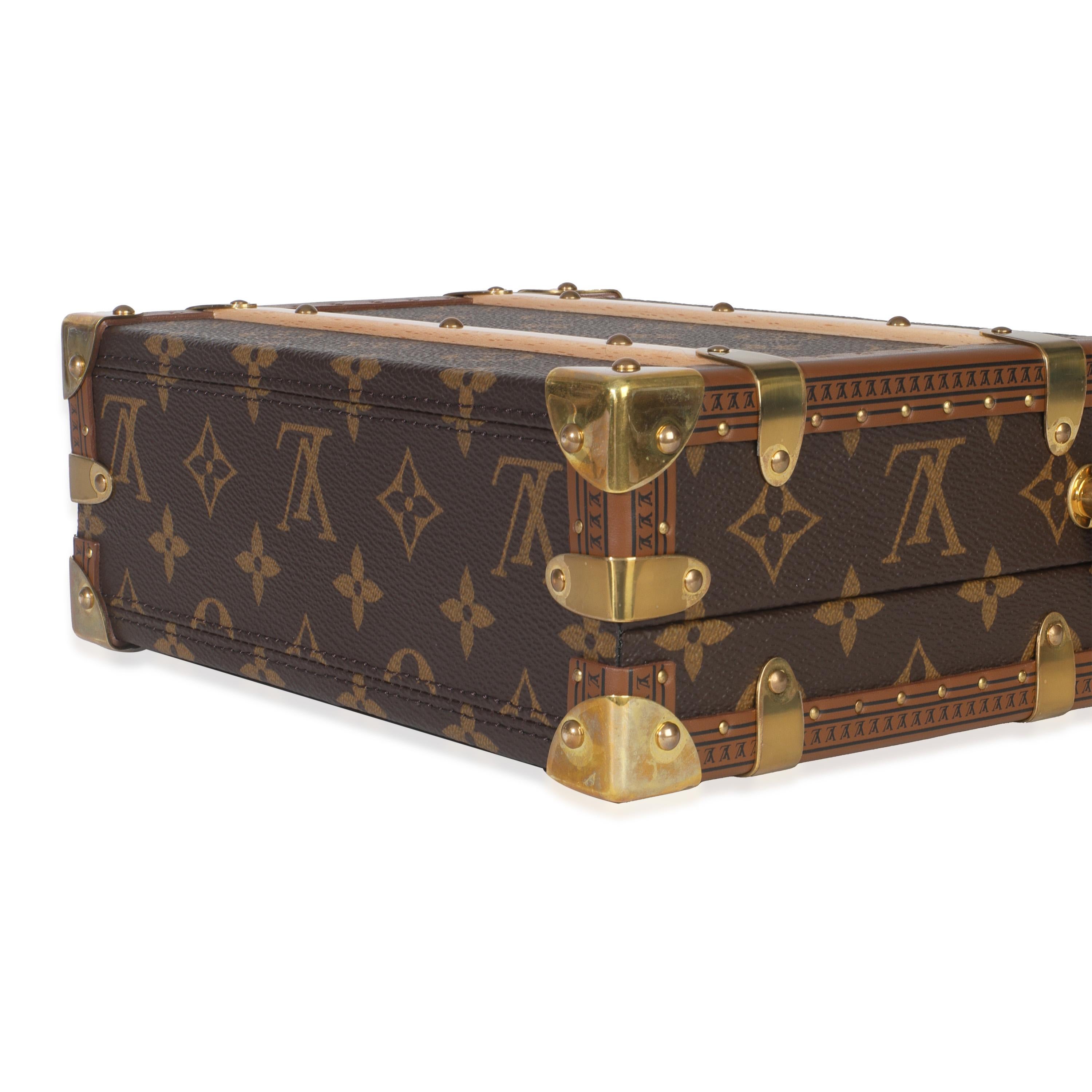 Louis Vuitton Monogram Canvas Handle Trunk Damen im Angebot