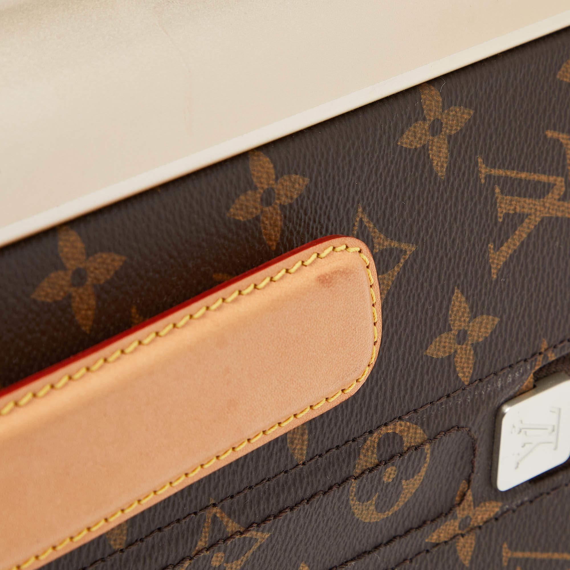 Louis Vuitton Monogram Canvas Horizon 50 Suitcase For Sale 6