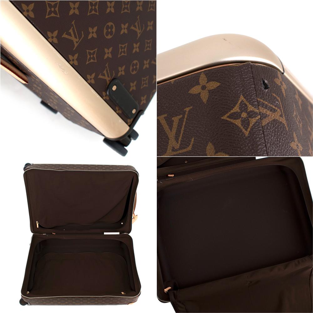 Black Louis Vuitton Monogram Canvas Horizon 70 Suitcase