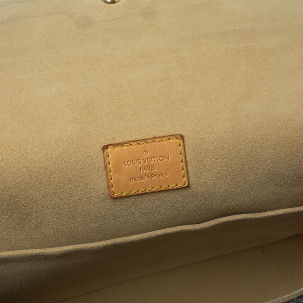 Brown Louis Vuitton Monogram Canvas Hudson PM Bag