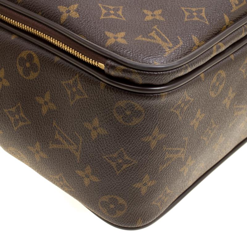 Women's Louis Vuitton Monogram Canvas Icare Computer Bag