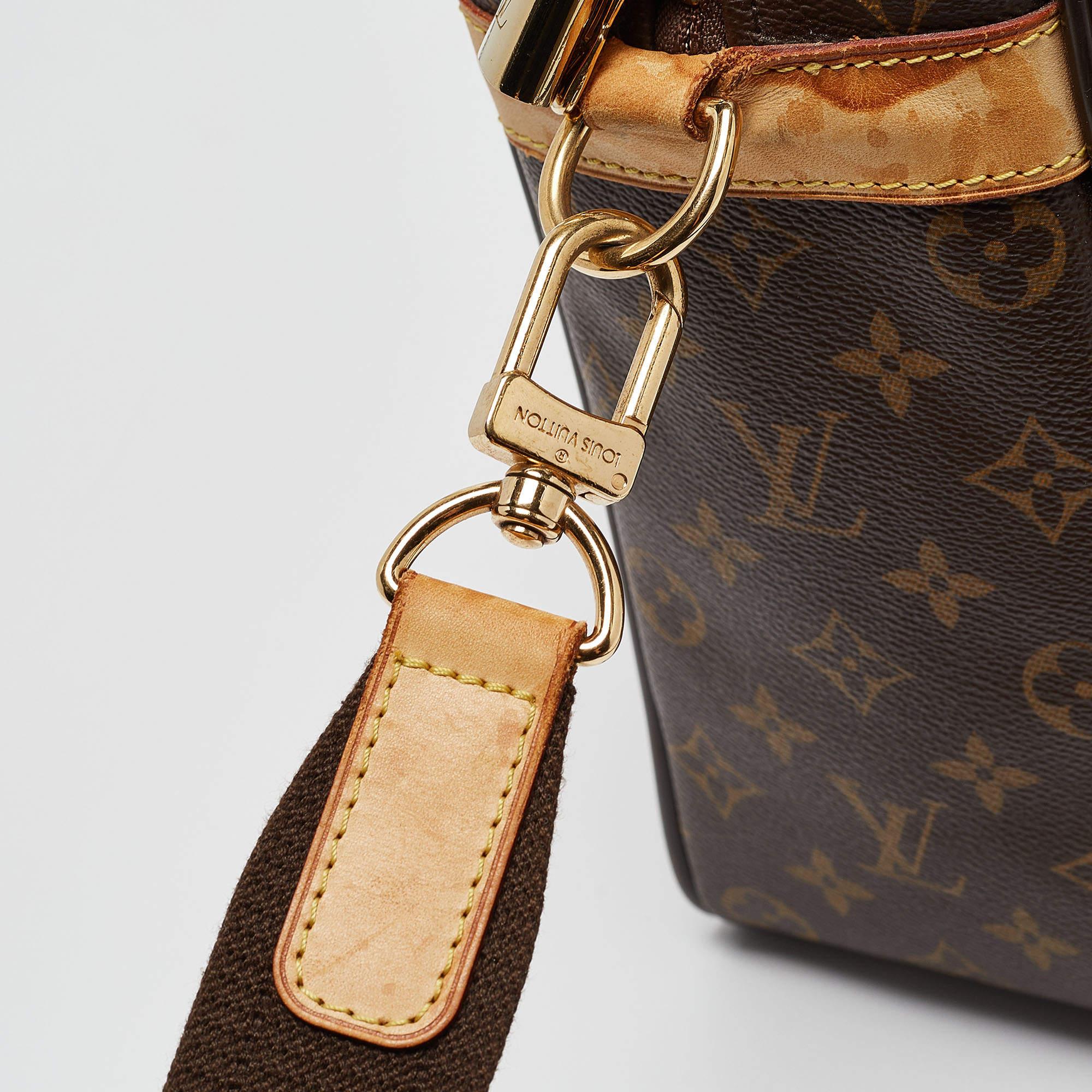 Louis Vuitton Icare Laptop-Tasche aus Segeltuch mit Monogramm 2
