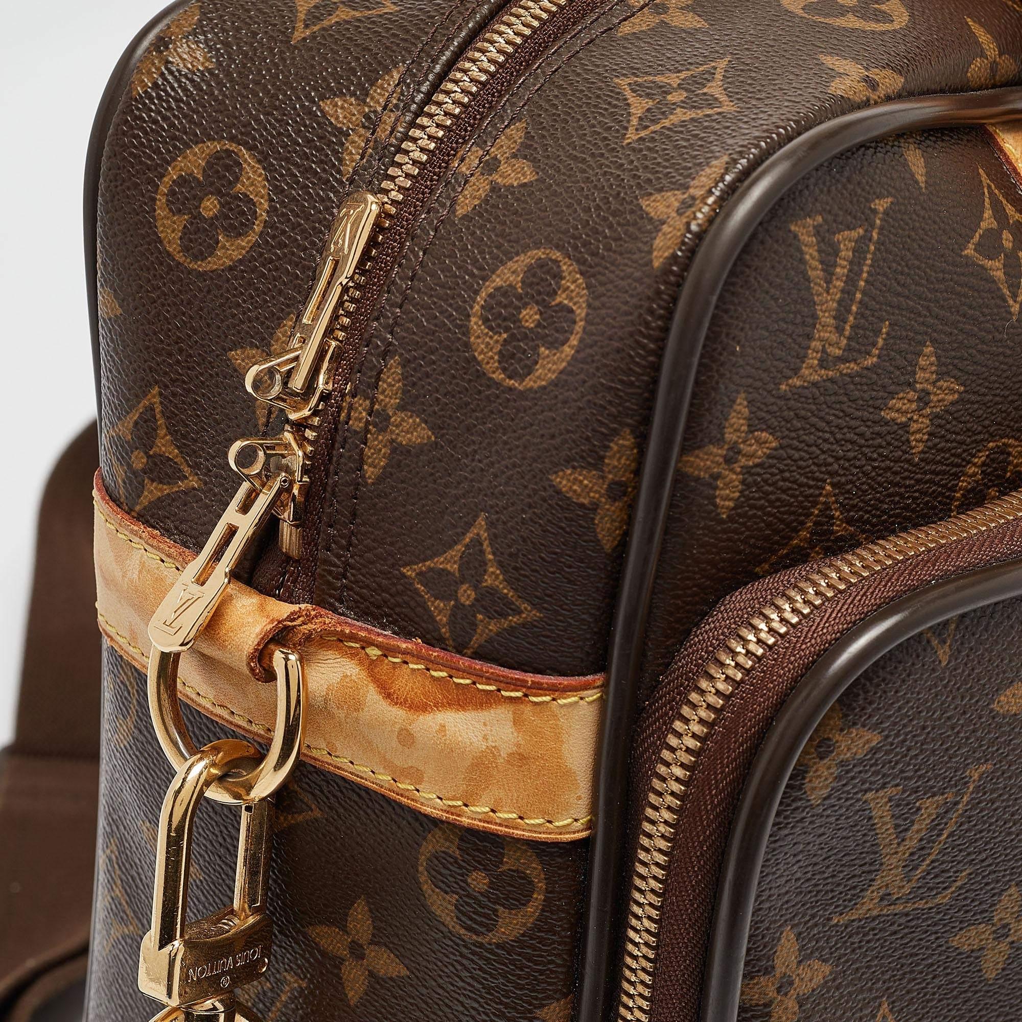 Louis Vuitton Icare Laptop-Tasche aus Segeltuch mit Monogramm 3