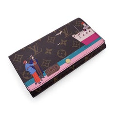 Louis Vuitton Monogram Canvas Illustre Transatlantic Sarah Wallet