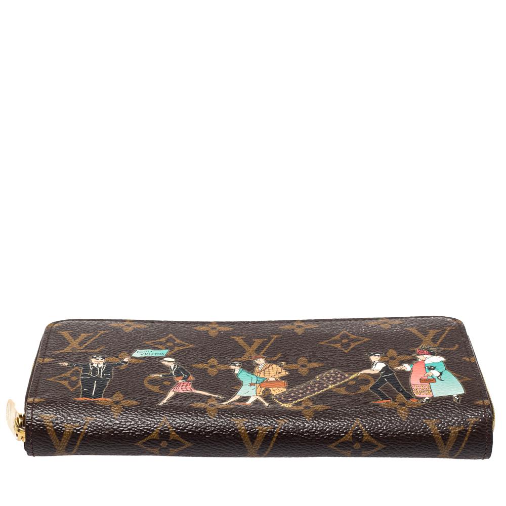 Louis Vuitton Monogram Canvas Illustre Zippy Wallet In Good Condition In Dubai, Al Qouz 2