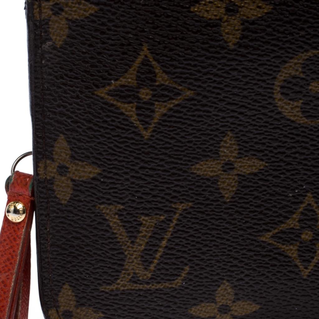 Black Louis Vuitton Monogram Canvas Insolite Wallet