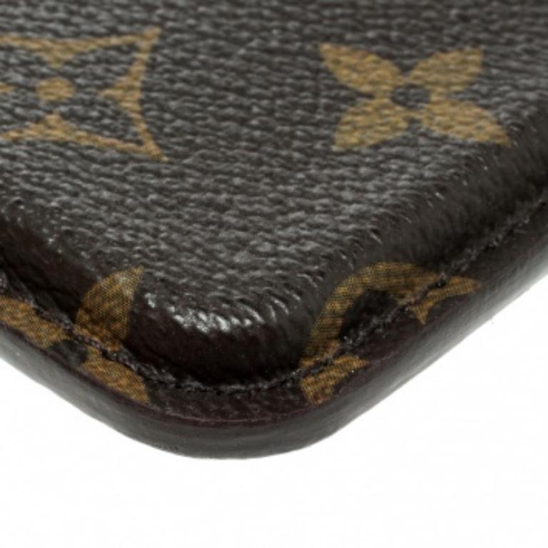 De las mujeres Funda rígida de lona con monograma Louis Vuitton para iPhone 4 en venta