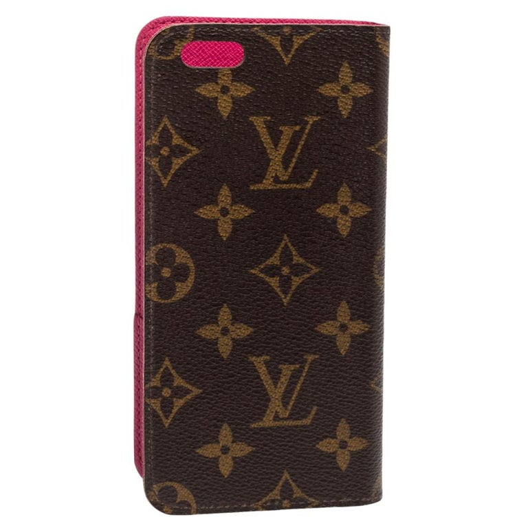 Louis Vuitton Monogram Canvas iPhone 6 Plus Folio at 1stDibs