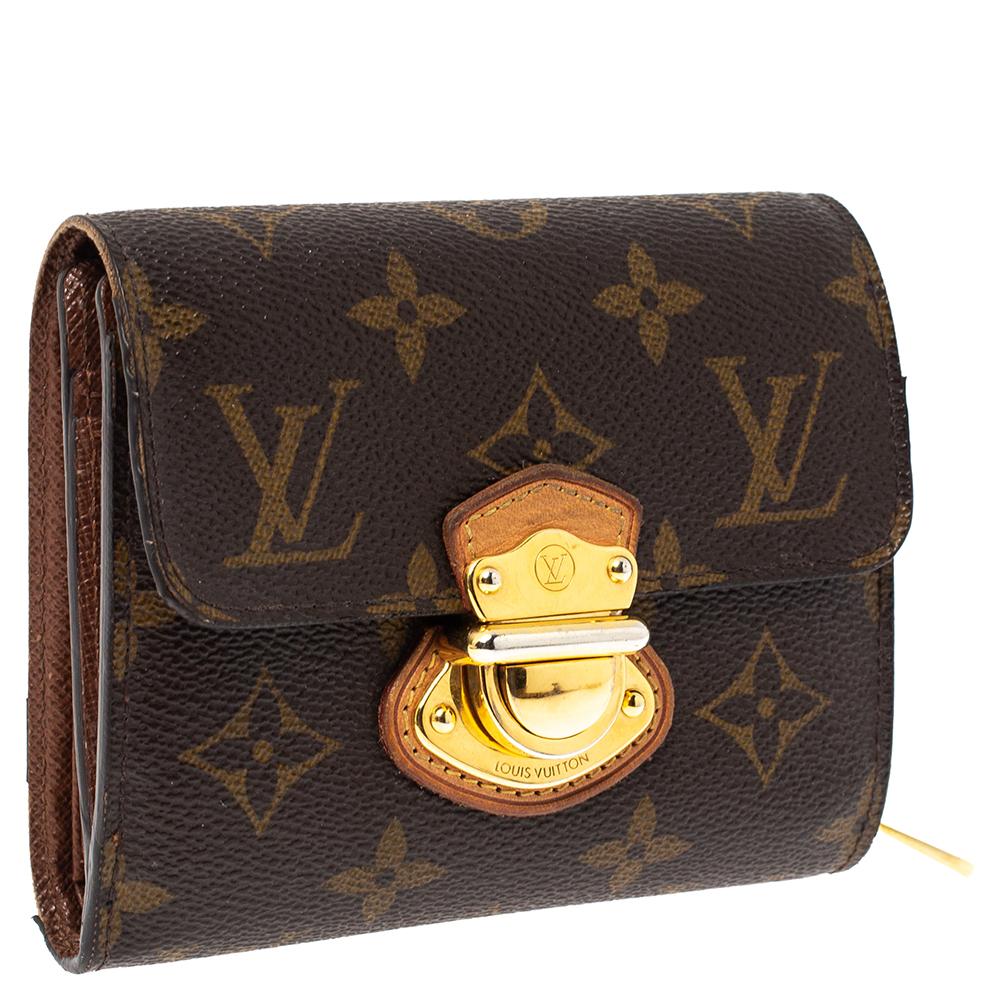 Nero Portafoglio Louis Vuitton Monogram in Tela Joey