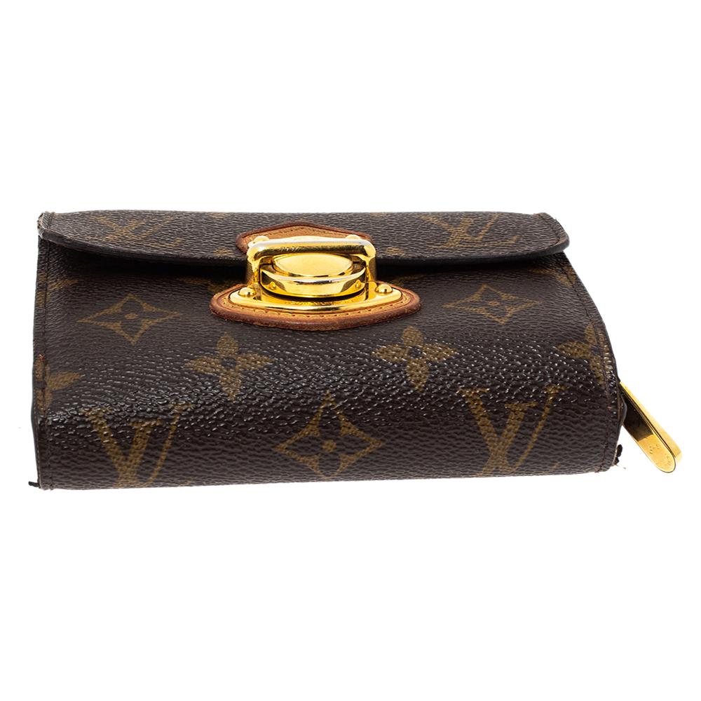 Portafoglio Louis Vuitton Monogram in Tela Joey In condizioni buone a Dubai, Al Qouz 2