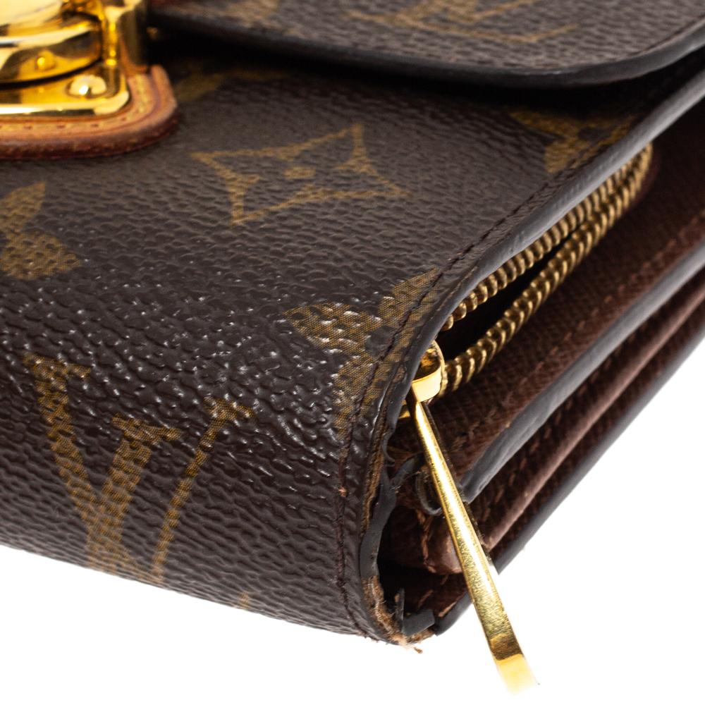 Portafoglio Louis Vuitton Monogram in Tela Joey 3
