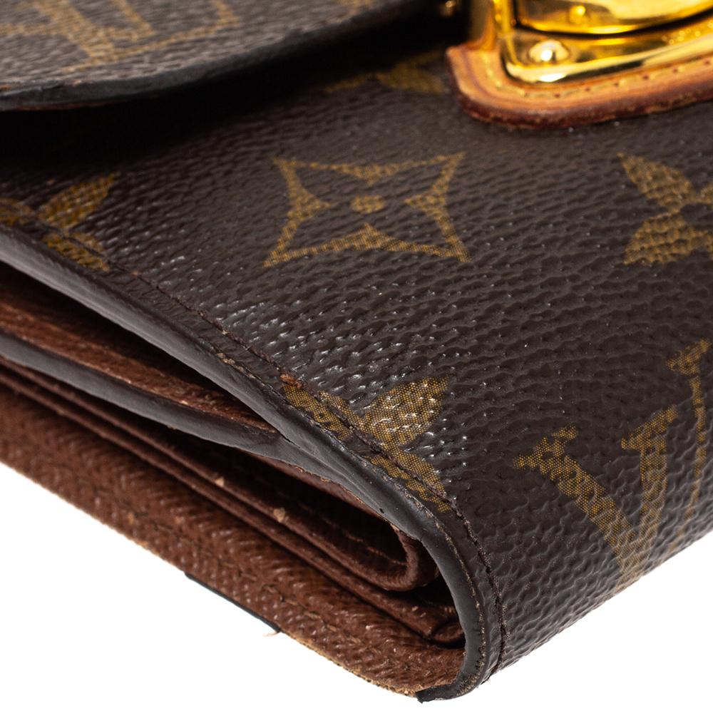 Portafoglio Louis Vuitton Monogram in Tela Joey 4
