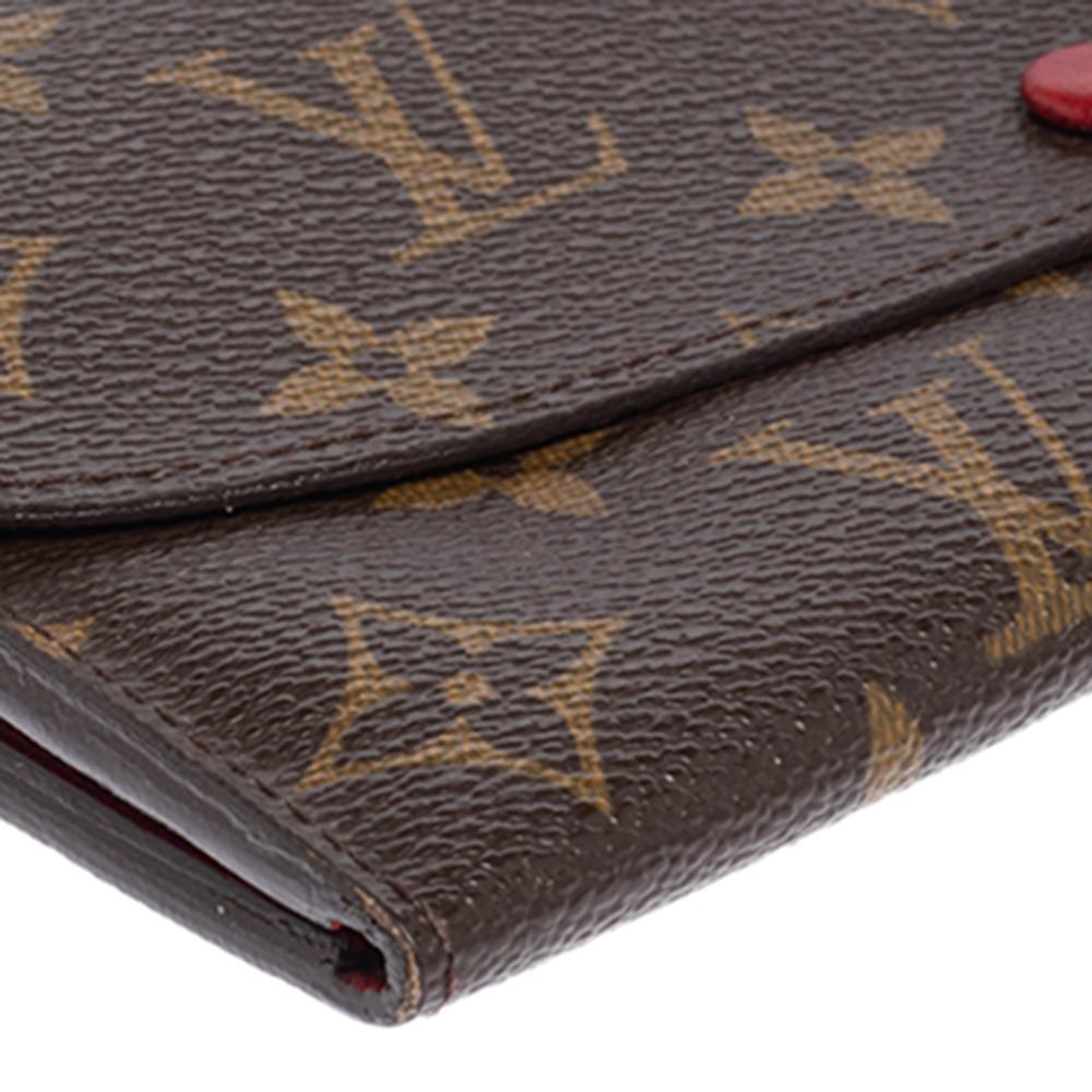 Monogramm Josephine Canvas Portemonnaie von Louis Vuitton (Schwarz)