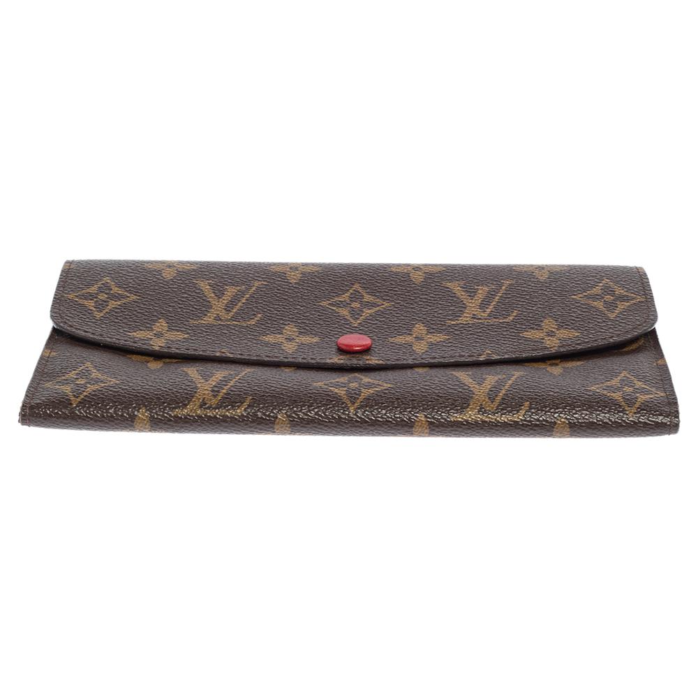Monogramm Josephine Canvas Portemonnaie von Louis Vuitton im Zustand „Gut“ in Dubai, Al Qouz 2