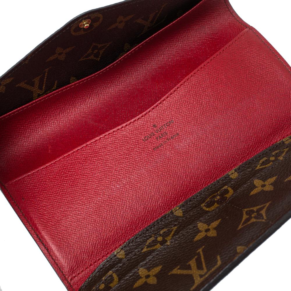 Women's Louis Vuitton Monogram Canvas Josephine Wallet