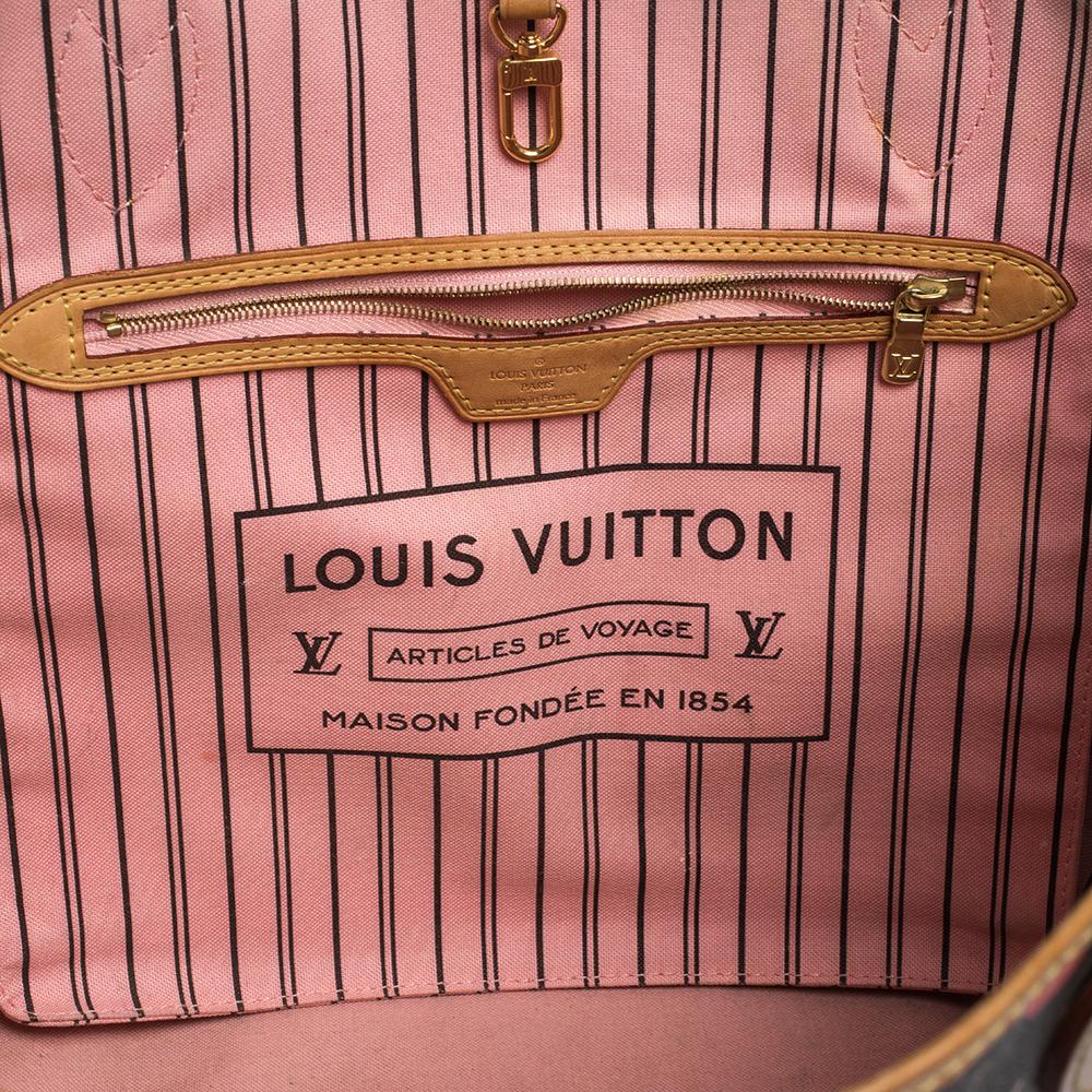 Louis Vuitton Monogram Canvas Jungle Dots Neverfull MM Bag 2