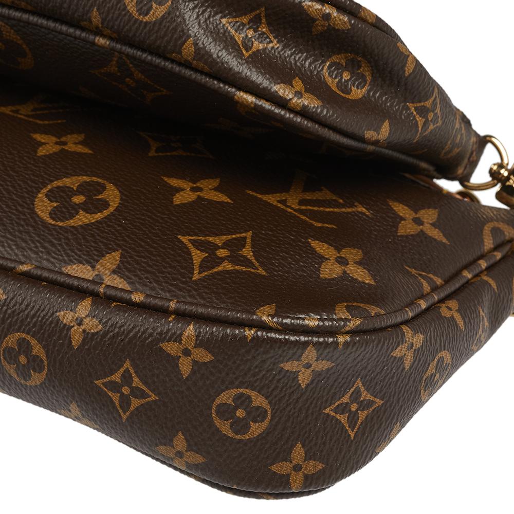 Louis Vuitton Monogram Canvas Kaki Multi Pochette Accessoires 2