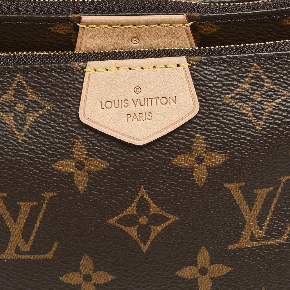 Louis Vuitton Monogram Canvas Kaki Multi Pochette Accessoires 1