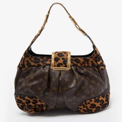 Louis Vuitton Monogram Canvas/Karung and Leopard Print Calfhair Limited Edition
