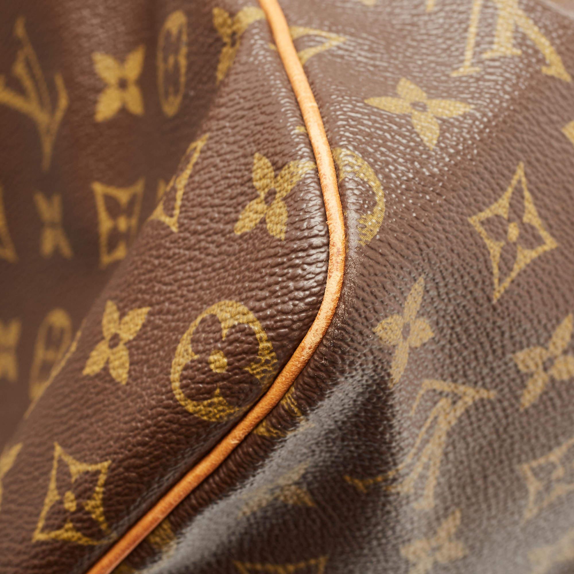 Louis Vuitton - Sac Keepall 45 en toile avec monogramme en vente 11