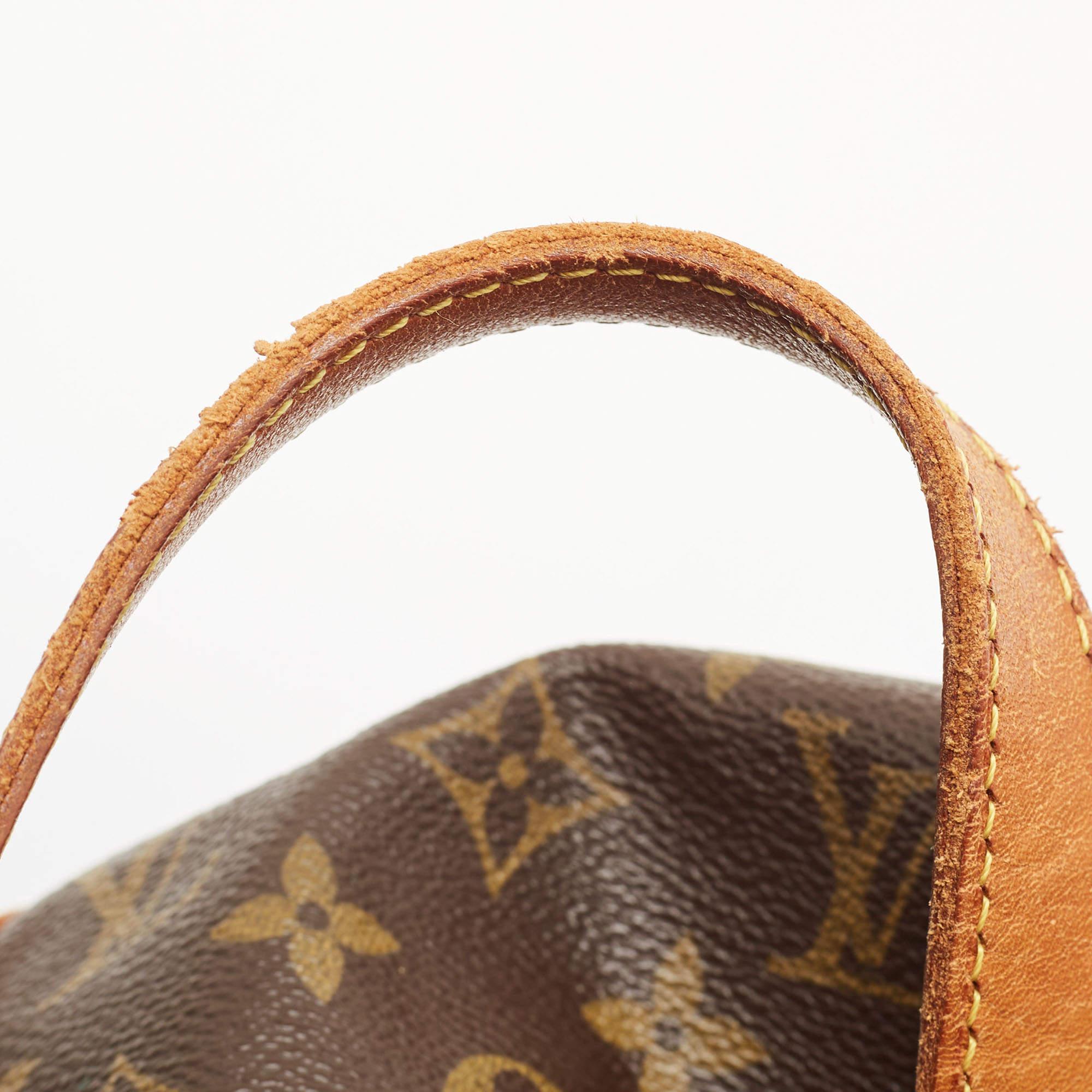 Louis Vuitton Monogram Canvas Keepall 45 Tasche im Angebot 12