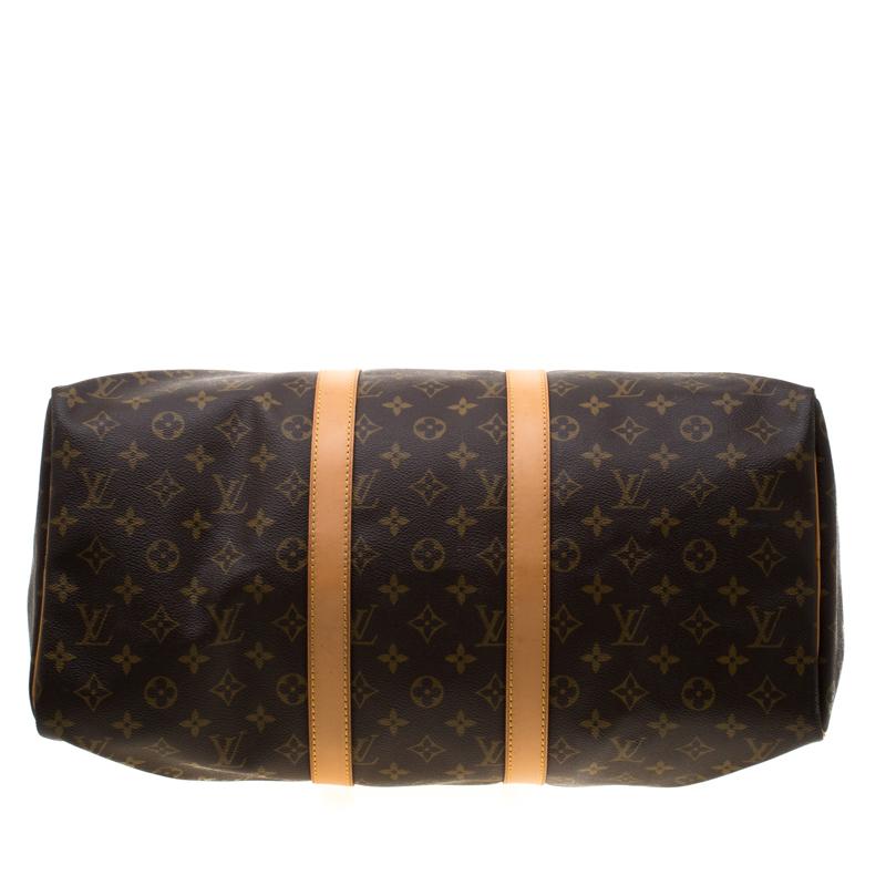 Women's Louis Vuitton Monogram Canvas Keepall 45 Bag